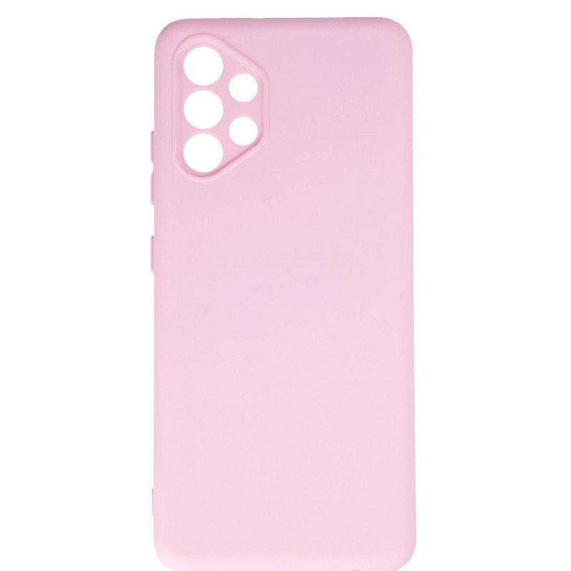 Θήκη Real Smooth Silicone Samsung Galaxy A52 SM-A525/A52 5G SM-A526/A52s SM-A528 Pastel Pink