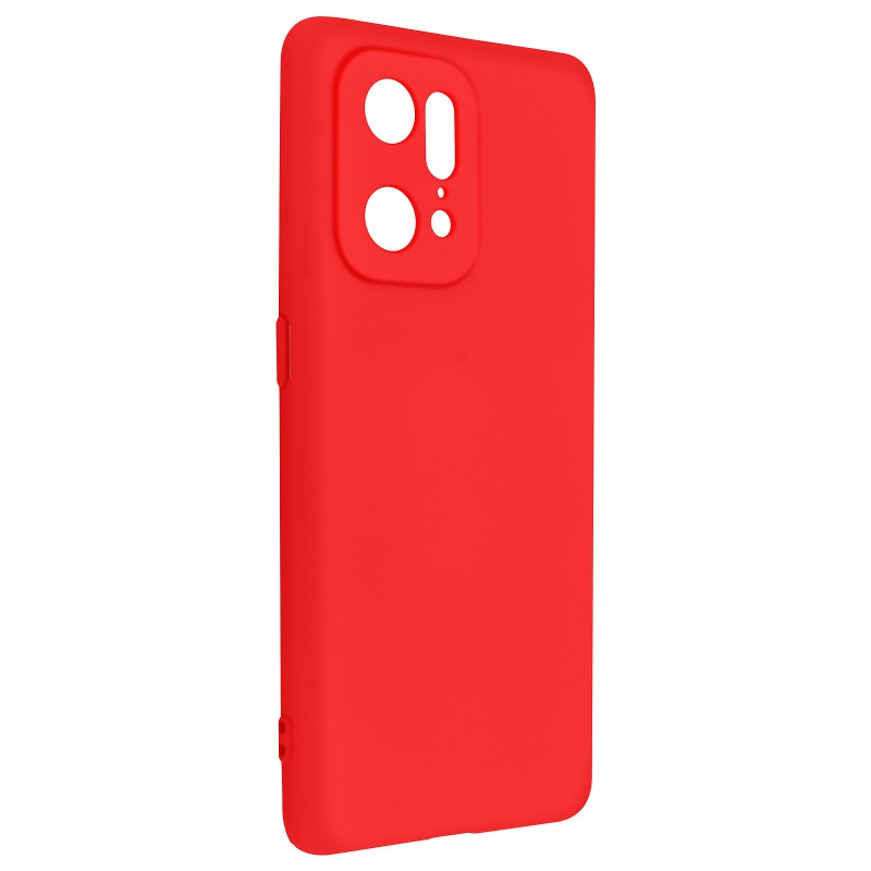 Θήκη TPU Matt Realme Oppo Find X5 Pro 5G Red