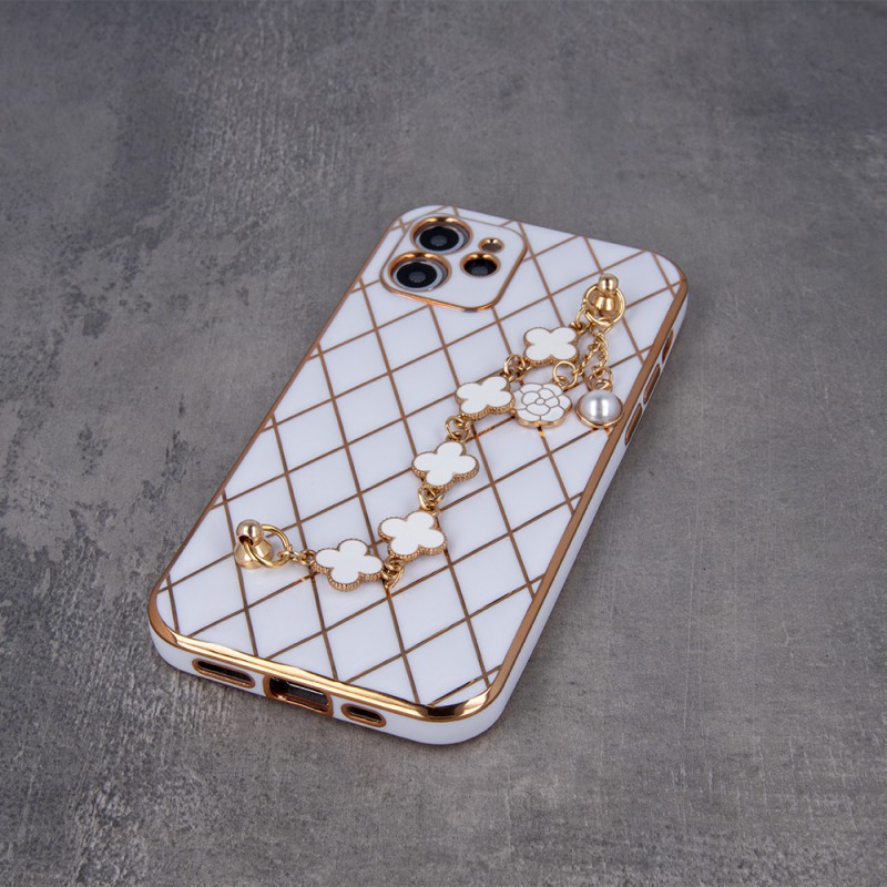 Θήκη TPU Glamour Apple iPhone 13 (6.1") White