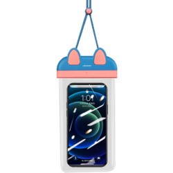 Αδιάβροχη Θήκη Usams Waterproof Case Universal μέχρι 7.0" (US-YD010) Blue/Pink