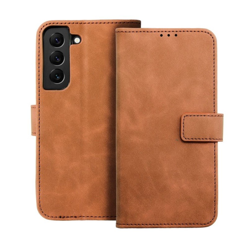 Θήκη Book Tender Samsung Galaxy S22 Ultra 5G SM-S908 Brown