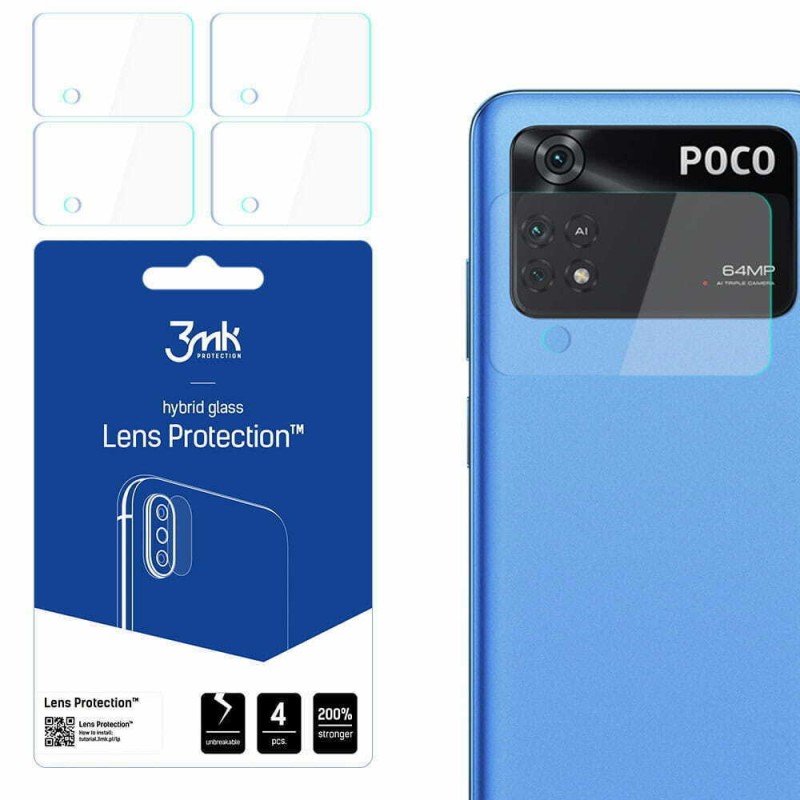 Γυαλί Προστασίας 3MK Flexible  Xiaomi Poco M4 Pro Tempered Glass 7H AntiCrash / AntiShock  