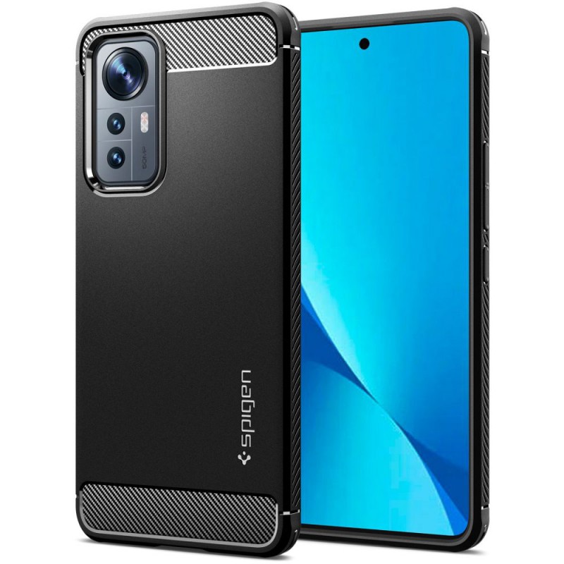Θήκη Spigen Rugged Armor Xiaomi 12 Lite Matte Black (ACS04556)
