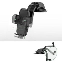 Βάση Αυτοκινήτου Tech-Protect V3 Dash & Windshield Car Mount Black