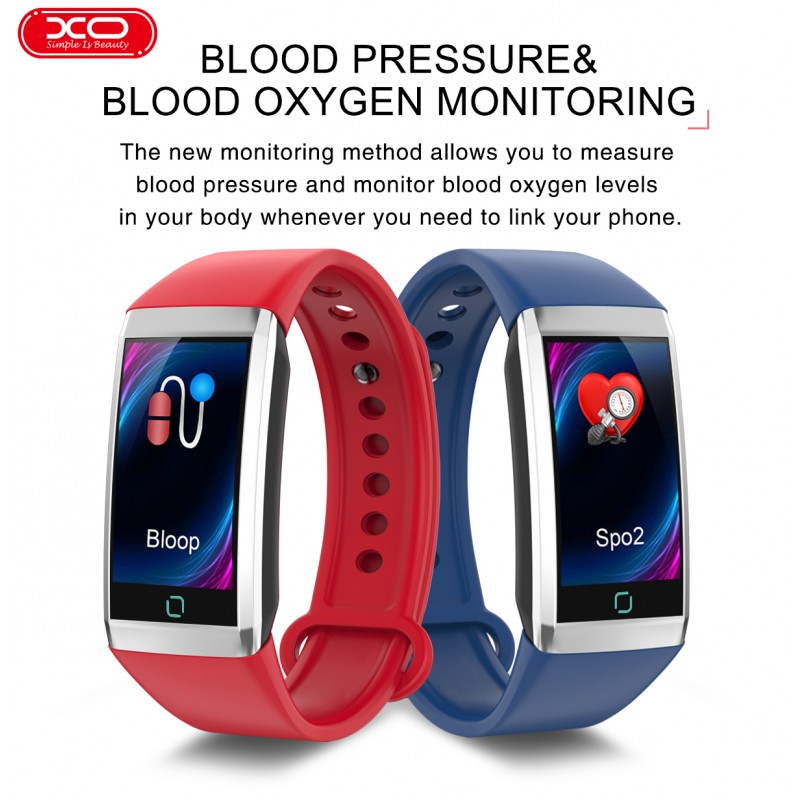 Smartwatch XO TD19 Smart Band 1,14\'\' Activity Tracker Red Smartwatch XO TD19 Smart Band 1,14\'\' Activity Tracker Red