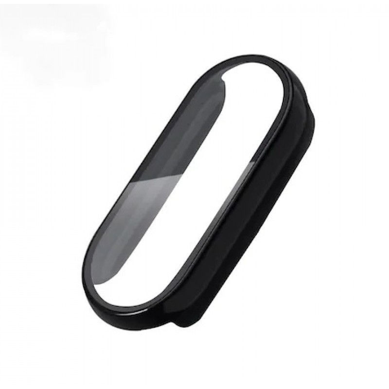 Θήκη PC Full Glass Screen Protector Xiaomi Mi Band 7 Black