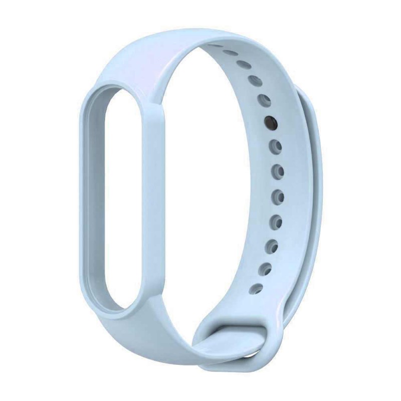 Ανταλλακτικό λουράκι Xiaomi Mi Band 7 Smooth Silicone Light Blue