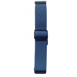 Ανταλλακτικό λουράκι Braided Loop Cold Sea Blue για Samsung Galaxy Watch3(45mm)/Watch(46mm)/Huawei Watch 3 (46mm)/ Watch 3 Pro (48mm)/GT 2/Pro/Honor GS Pro/Amazfit GTR 3 (46mm)/GTR 3 Pro/GTR(47mm)/ Stratos 3(48mm) (22mm)