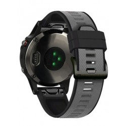 Ανταλλακτικό λουράκι QuickFit Two-Color Garmin Fenix 3/5x/3HR/5X Plus/6x/6x Pro/7x Texture Grey (26mm) ΟΕΜ