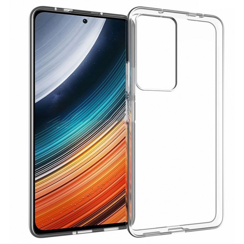 Θήκη TPU Xiaomi Poco F4 5G Slim 1mm Clear