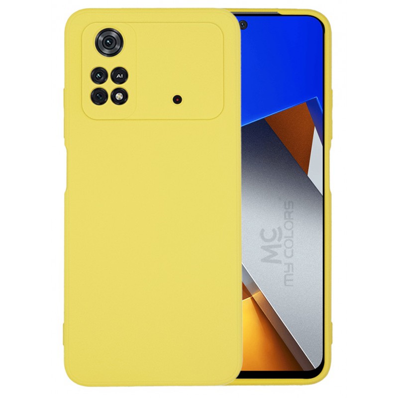 Θήκη Real Smooth Xiaomi Poco M4 Pro 4G Yellow