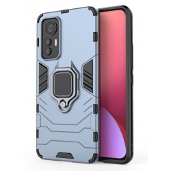 Θήκη PC & TPU Magnetic Ring Kickstand Xiaomi 12 Lite Blue