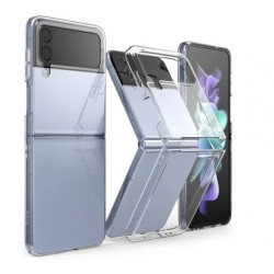 Θήκη PC Acrylic & Velvet Pouch Samsung Galaxy Z Flip4 5G SM-F721Clear