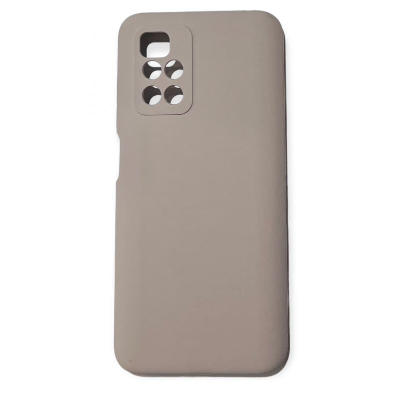 Θήκη Vennus Real Smooth Silicone Xiaomi Redmi 10/10 (2022) Coffee