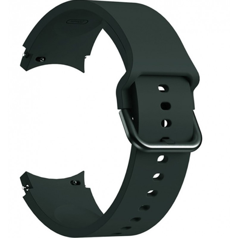 Ανταλλακτικό λουράκι QuickFit Smoothband With Colorful Buckle Dark Green για Samsung Galaxy Watch 7 / 6 / 6 Classic / 5 / 5 Pro/ 4 / 4 Classic