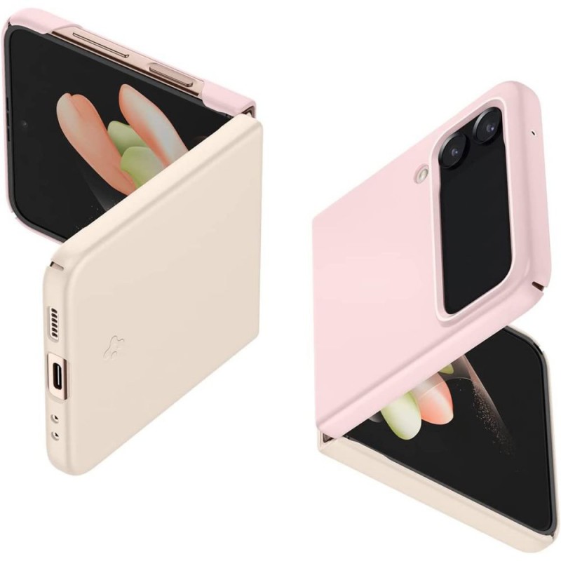 Θήκη Spigen Airskin Samsung Galaxy Z Flip4 5G SM-F721 Cotton Pink (ACS05174)