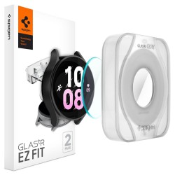 Γυαλί Προστασίας Spigen ProFlex "EZ FIT" Samsung Galaxy Watch 5 Pro R920 (45mm)Tempered Glass 9H AntiCrash / AntiShock (2τμχ) AGL05346