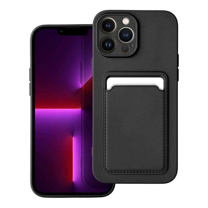 Θήκη Forcell Card Case Apple iPhone 13 Pro Max (6.7") Black