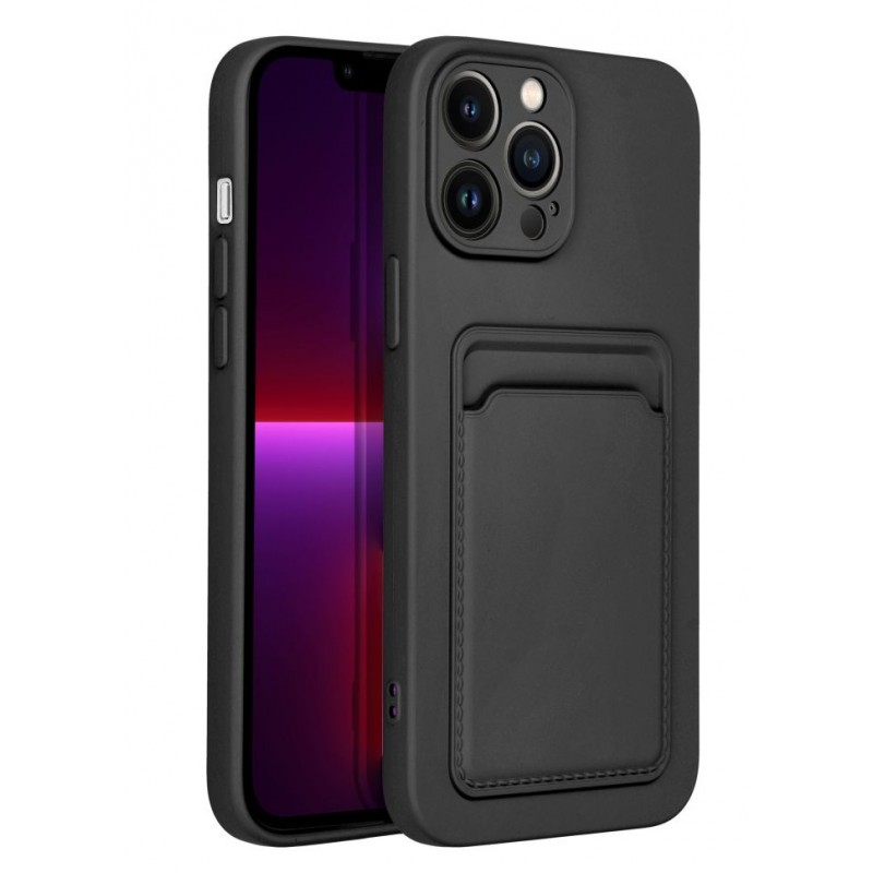 Θήκη Forcell Card Case Apple iPhone 13 Pro Max (6.7") Black