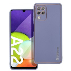 Θήκη Forcell Leather Samsung Galaxy A22 4G/M32 4G/M22 4G SM-A225/M325/M225F Blue