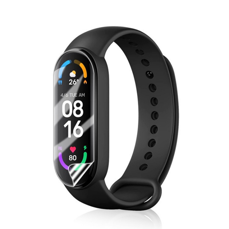 Μεμβράνη Προστασίας Deva Rugged Armor Xiaomi Mi Smart Band 7 Anticrash Flex Foil Ultra HD (3τμχ)