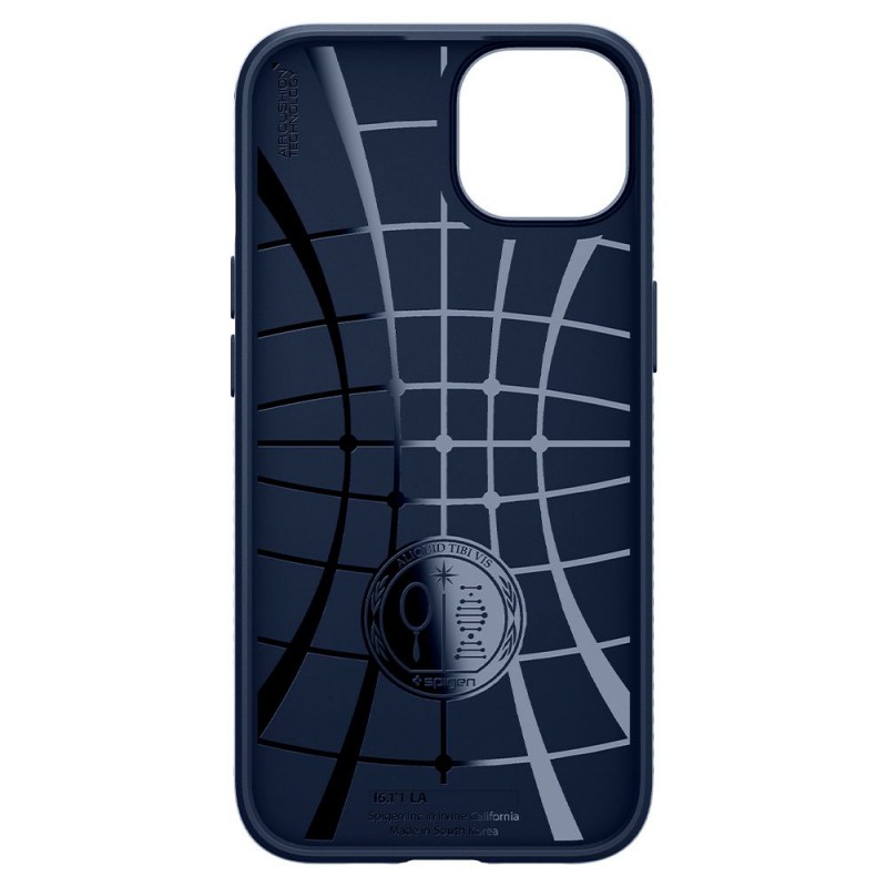Θήκη Spigen Liquid Air Apple iPhone 13  (6.1") Navy Blue (ACS03520)