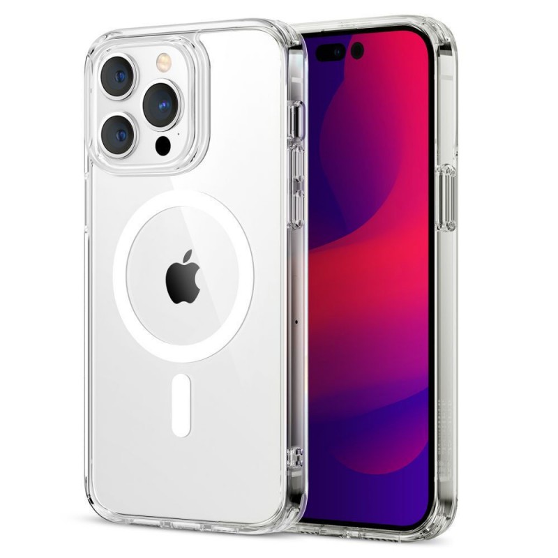 Θήκη TPU Acrylic with MagSafe Magnet Apple iPhone 14 Pro (6.1") Clear