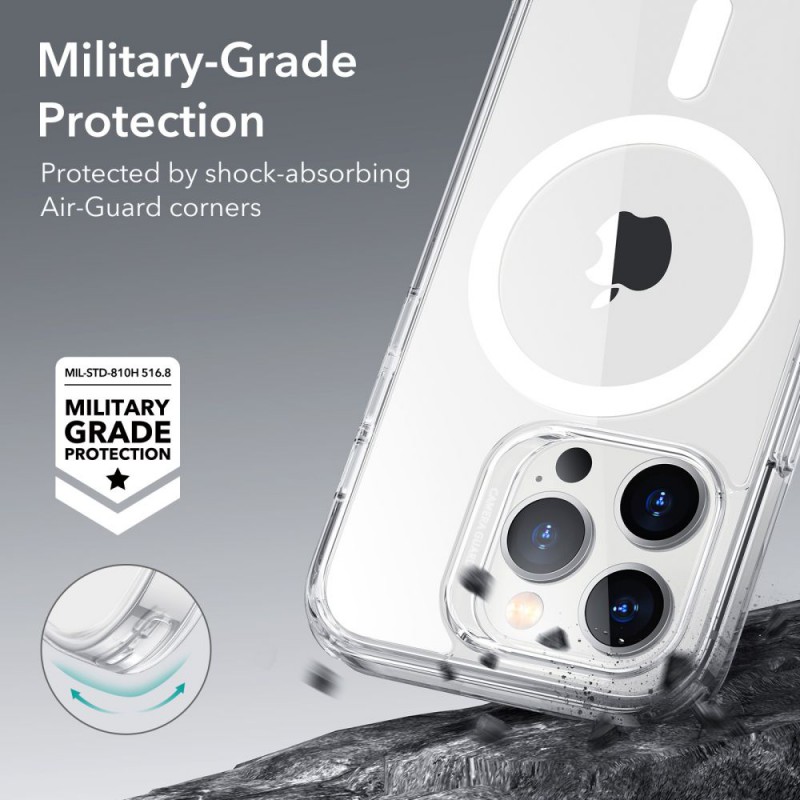 Θήκη TPU Acrylic with MagSafe Magnet Apple iPhone 14 Pro (6.1") Clear