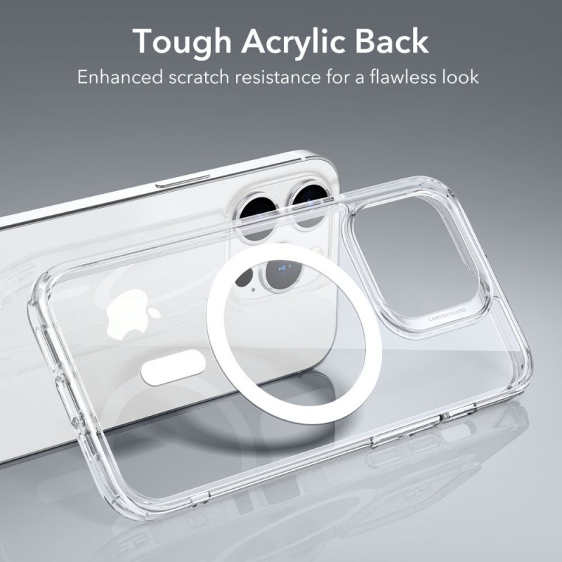 Θήκη TPU Acrylic with MagSafe Magnet Apple iPhone 14 Pro (6.1") Clear