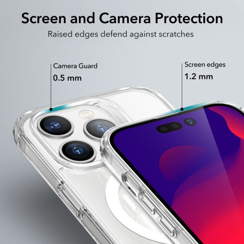 Θήκη TPU Acrylic with MagSafe Magnet Apple iPhone 14 Pro (6.1") Clear