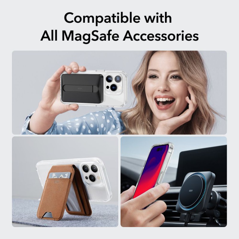 Θήκη TPU Acrylic with MagSafe Magnet Apple iPhone 14 Pro (6.1") Clear
