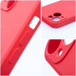 Θήκη Real Smooth Silicone Magsafe Apple iPhone 11 Pro (6.1") Red