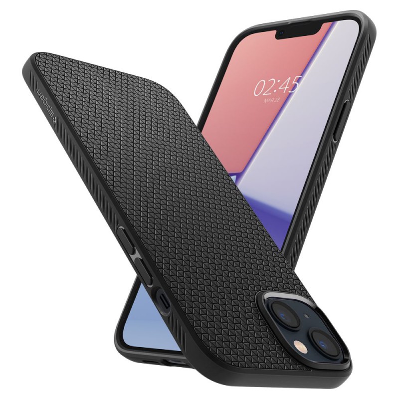Θήκη Spigen Liquid Air Apple iPhone 14 Pro (6.1") Matte Black (ACS04957)