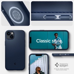 Θήκη Spigen Mag Armor Apple iPhone 14 Pro Max (6.7") Navy Blue (ACS04845)