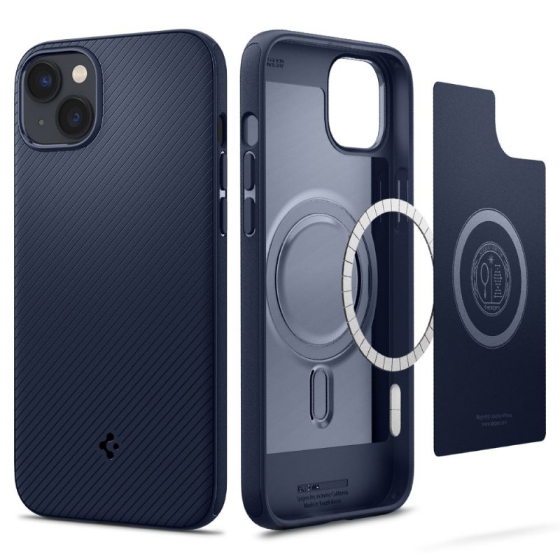Θήκη Spigen Mag Armor Apple iPhone 14 Pro Max (6.7") Navy Blue (ACS04845)
