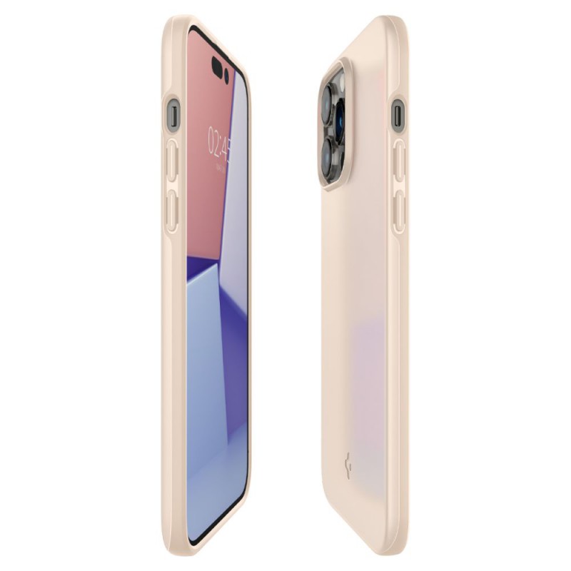 Θήκη Spigen Thin Fit Apple iPhone 14 (6.1") Sand Beige (ACS04793)