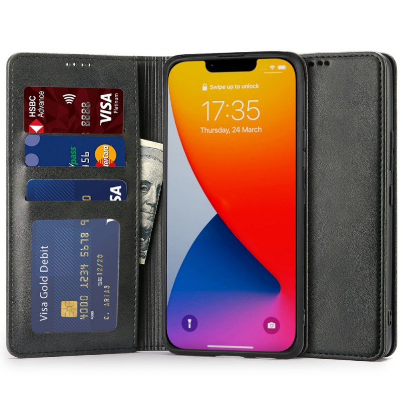 Θήκη Tech-Protect Book Wallet Magnet Apple iPhone 14  (6.1") Black