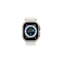 Ανταλλακτικό Λουράκι QuickFit  Ocean Band Apple Watch 5/6/SE/7/8/Ultra (42/44/45/49mm) Waterproof  Silicone White Ανταλλακτικό Λουράκι QuickFit  Ocean Band Apple Watch 5/6/SE/7/8/Ultra (42/44/45/49mm) Waterproof  Silicone White