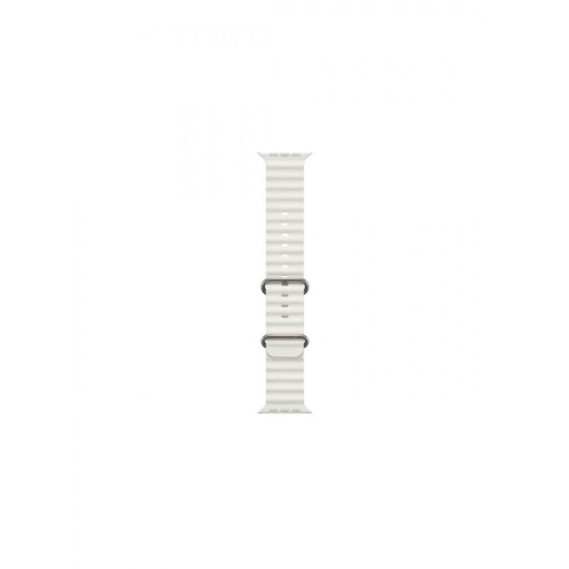 Ανταλλακτικό Λουράκι QuickFit  Ocean Band Apple Watch 5/6/SE/7/8/Ultra (42/44/45/49mm) Waterproof  Silicone White Ανταλλακτικό Λουράκι QuickFit  Ocean Band Apple Watch 5/6/SE/7/8/Ultra (42/44/45/49mm) Waterproof  Silicone White