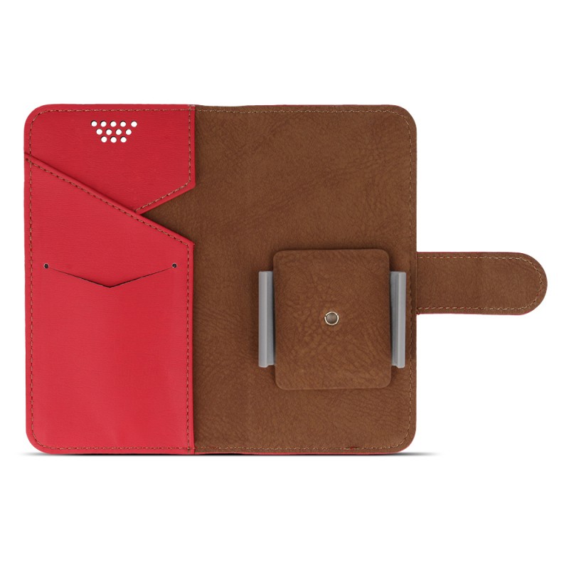 Θήκη Book 360 Rotating Universal 6,1"-6,7" Red