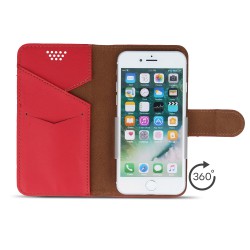 Θήκη Book 360 Rotating Universal 6,1"-6,7" Red