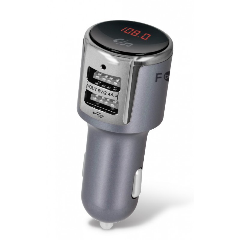 Forever Bluetooth FM Transmitter TR-340 Silver Forever Bluetooth FM Transmitter TR-340 Silver