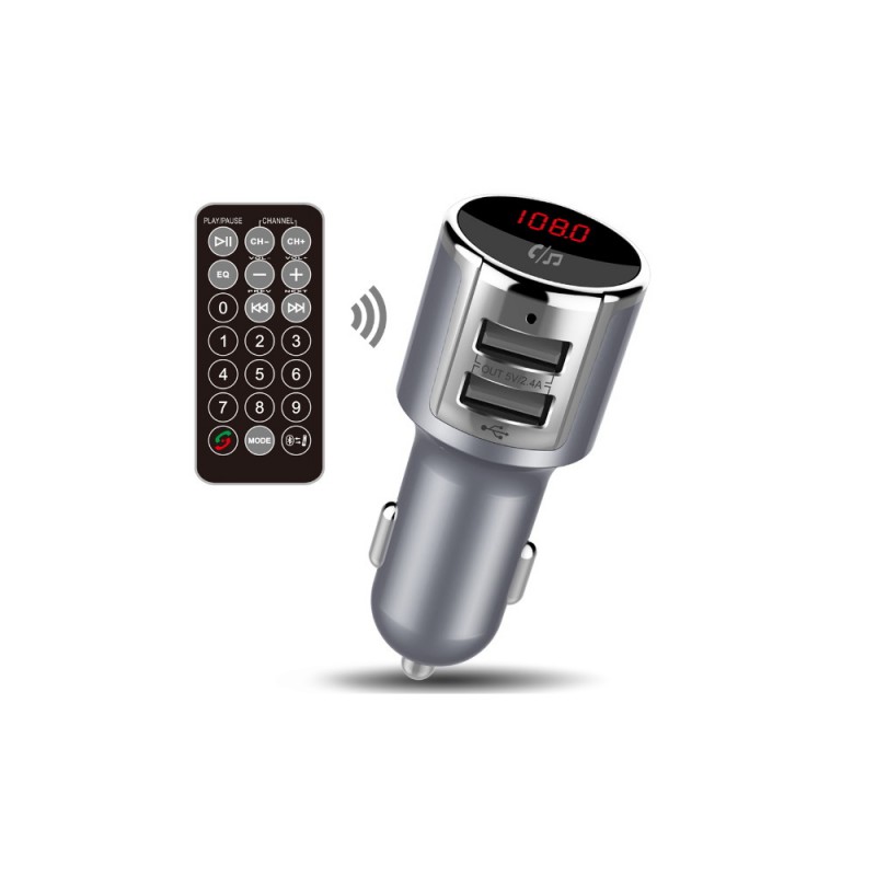 Forever Bluetooth FM Transmitter TR-340 Silver Forever Bluetooth FM Transmitter TR-340 Silver