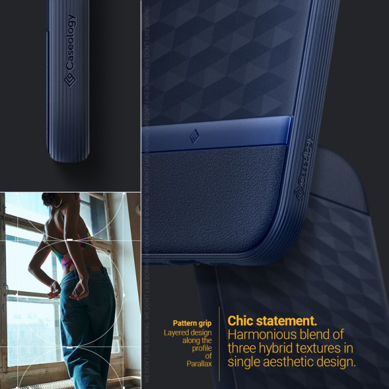 Θήκη Spigen Caseology Parallax Magsafe Apple iPhone 14 Pro Max (6.7") Midnight Blue (ACS04859)