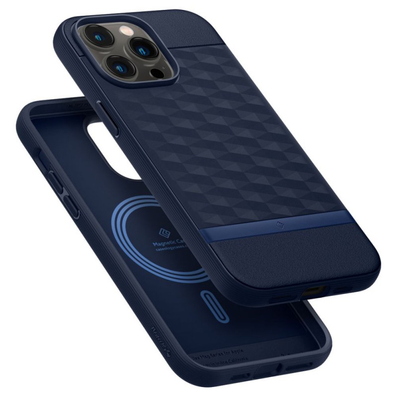 Θήκη Spigen Caseology Parallax Magsafe Apple iPhone 14 Pro Max (6.7") Midnight Blue (ACS04859)