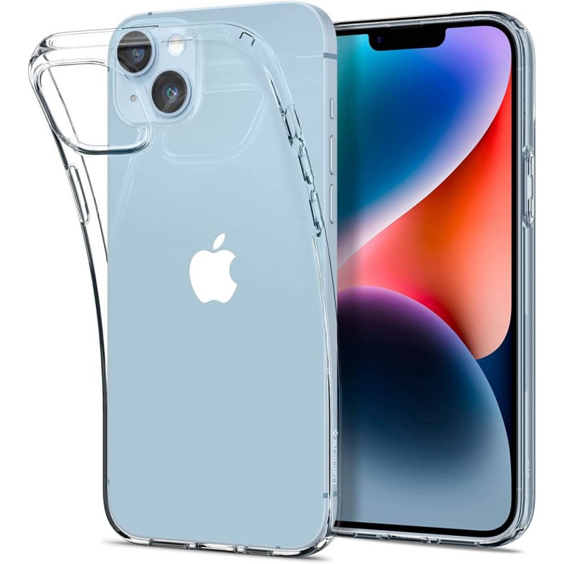 Θήκη Spigen Liquid Crystal Apple iPhone 13 (6.1") Crystal Clear (ACS03515)