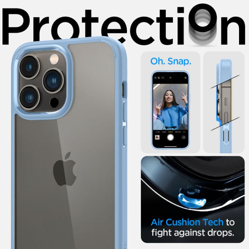 Θήκη Spigen Ultra Hybrid Apple iPhone 14 Pro Max (6.7") Sierra Blue (ACS04820)