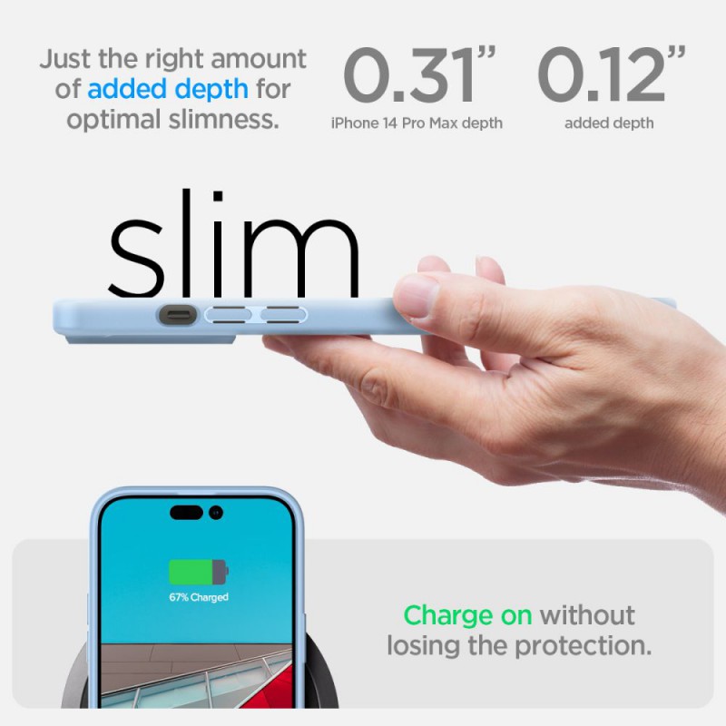 Θήκη Spigen Ultra Hybrid Apple iPhone 14 Pro Max (6.7") Sierra Blue (ACS04820)