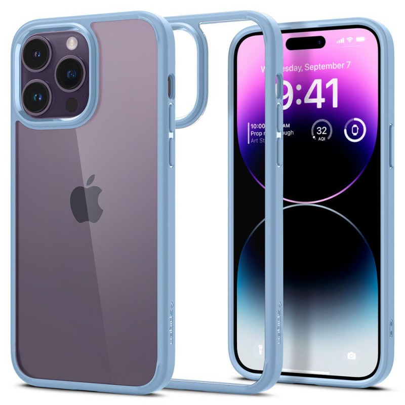 Θήκη Spigen Ultra Hybrid Apple iPhone 14 Pro Max (6.7") Sierra Blue (ACS04820)