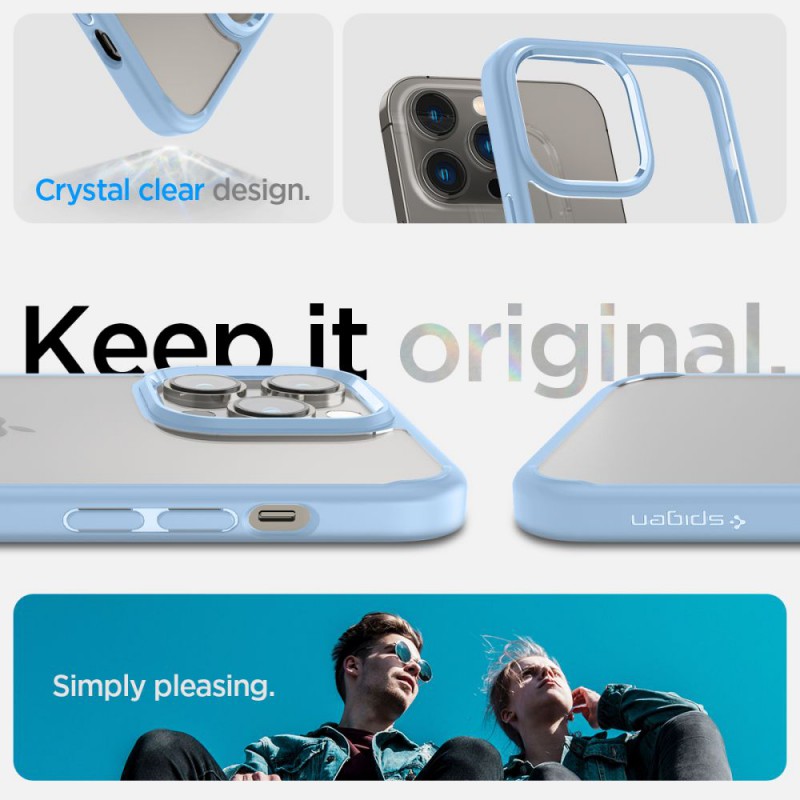Θήκη Spigen Ultra Hybrid Apple iPhone 14 Pro Max (6.7") Sierra Blue (ACS04820)
